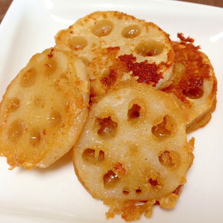 唐揚げ粉で☆レンコンの唐揚げ